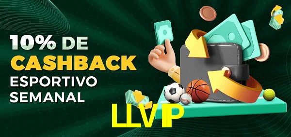 10% de bônus de cashback na LLVIP
